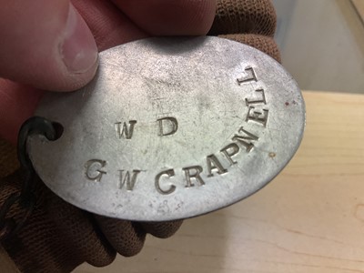 Lot 796 - Second World War American Army canvas webbing covered water bottle, belt, pouches and other webbing items including a gas mask in case (1 box).