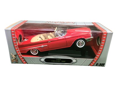 Lot 1936 - Selection of 1:18 scale diecast American Classic Cars by various manufacturers including 1941 Chevrolet convertible, 1956 Lincoln Premiere, 1967 Plymouth Belvedere II, 1957 Studebaker Golden Hawk (...