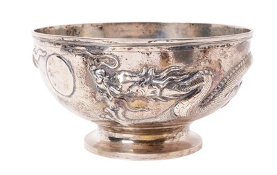 Lot 200 - Late 19th century Chinese silver bowl
