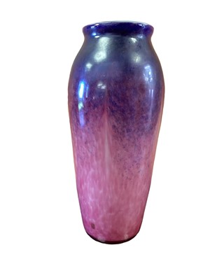 Lot 1144 - Early Scottish art glass vase, possibly Monart