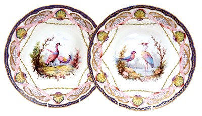 Lot 42 - Pair of porcelain dishes