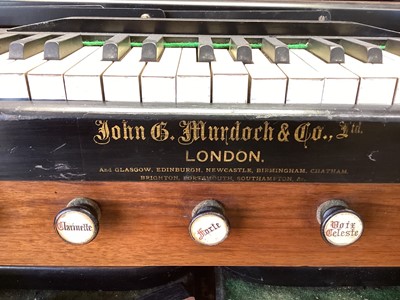 Lot 2218 - Portable harmonium