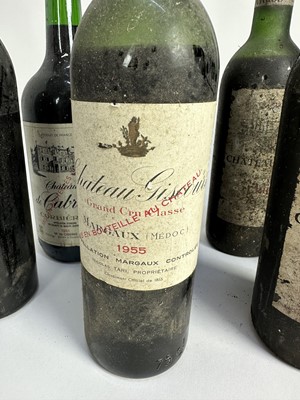 Lot 58 - Wine - twenty bottles, La Muse de Cabestany Pinot noir 2021 (8), Chateau Giscours Margaux 1955, Berry Bros. and others