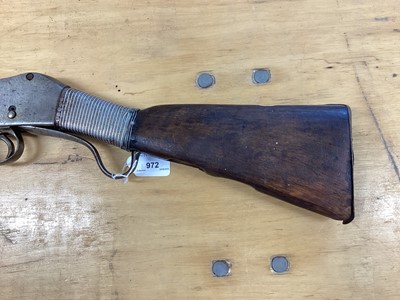 Lot 972 - Victorian Martini Henry military carbine with Afghan silver mounts 95cm overall