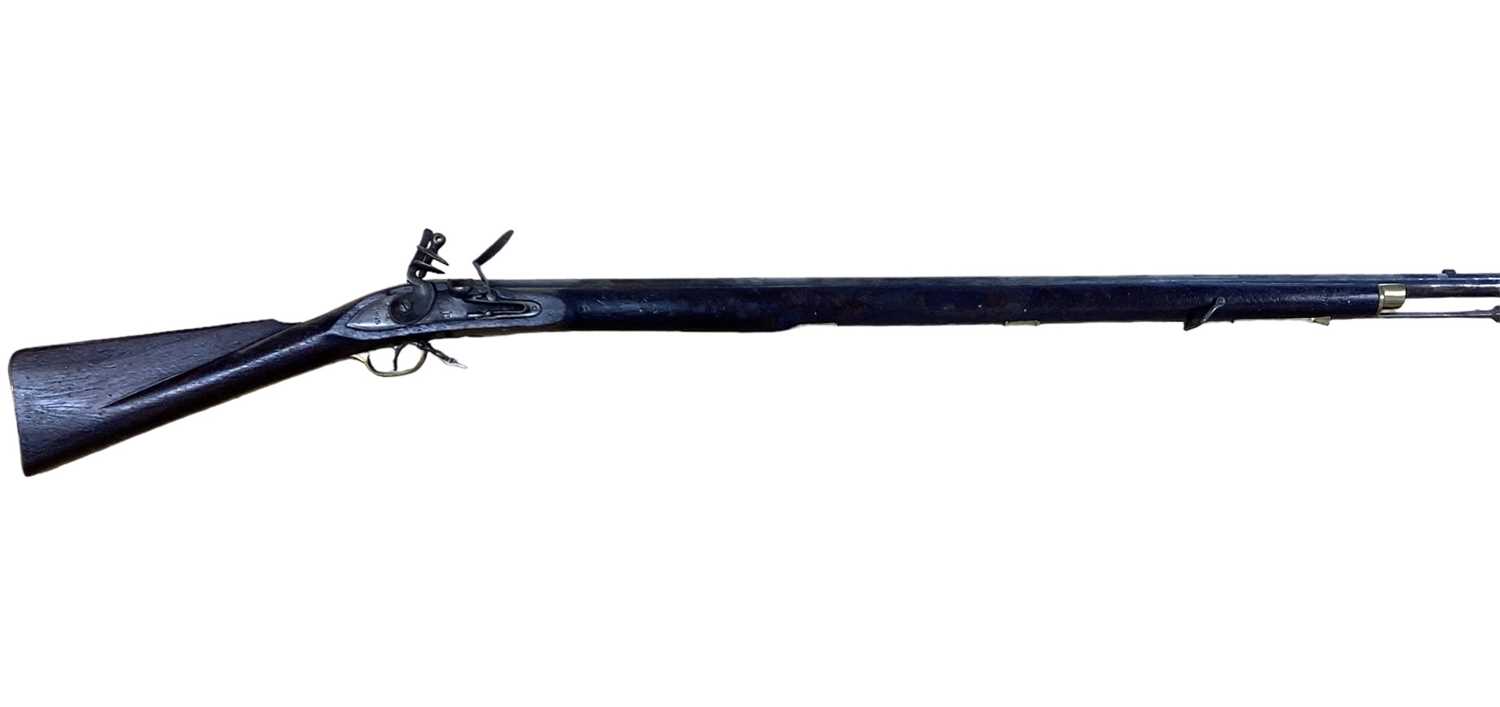 Lot 973 - Reproduction Flintlock Brown Bess military musket