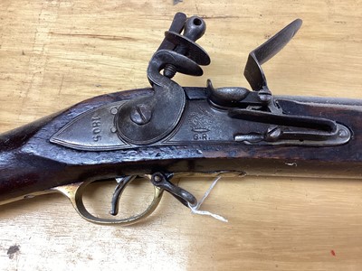 Lot 973 - Reproduction Flintlock Brown Bess military musket