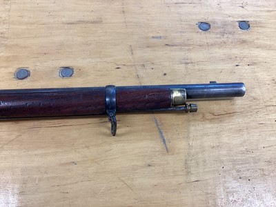 Lot 974 - Reproduction Percussion three band Enfield military musket