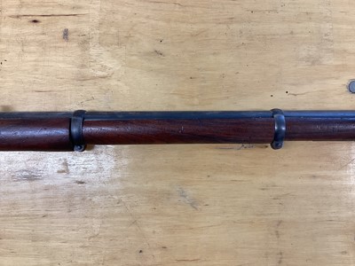 Lot 974 - Reproduction Percussion three band Enfield military musket