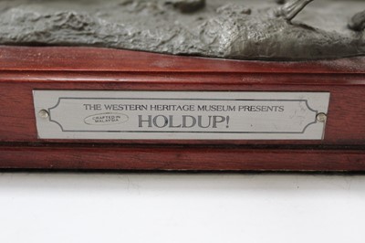 Lot 2486 - Franklin Mint The Western Heritage Museum sculpture - Hold Up