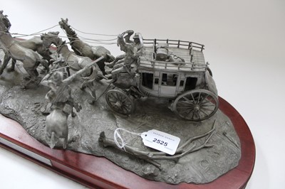 Lot 2486 - Franklin Mint The Western Heritage Museum sculpture - Hold Up