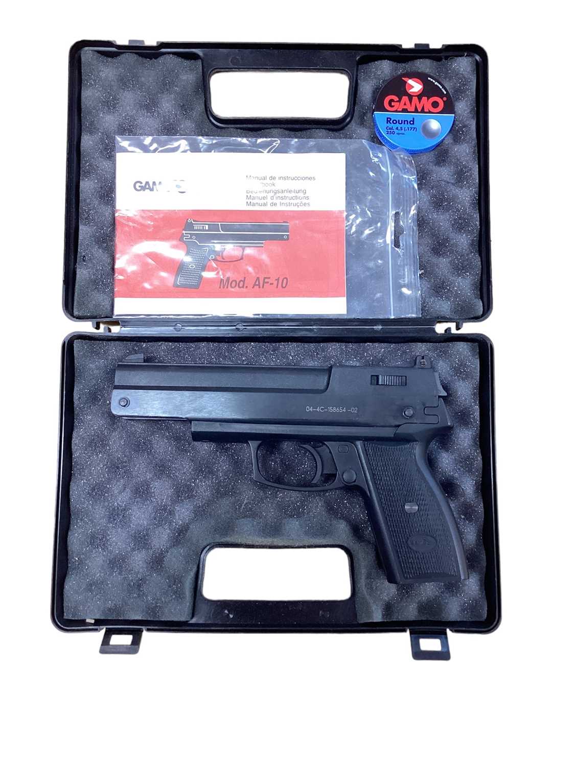 Lot 987 - Gamo .177 air pistol in box and Crossman .177 air pistol in slip case (2)