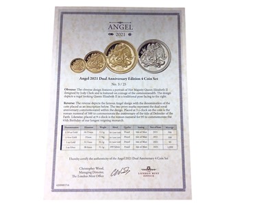 Lot 536 - G.B. - Royal Mint silver proof kilo coin £500 commemorating The Sapphire Jubilee of Her Majesty The Queen 2017 (N.B. Cased with Certficate of Authenticity) (1 coin)