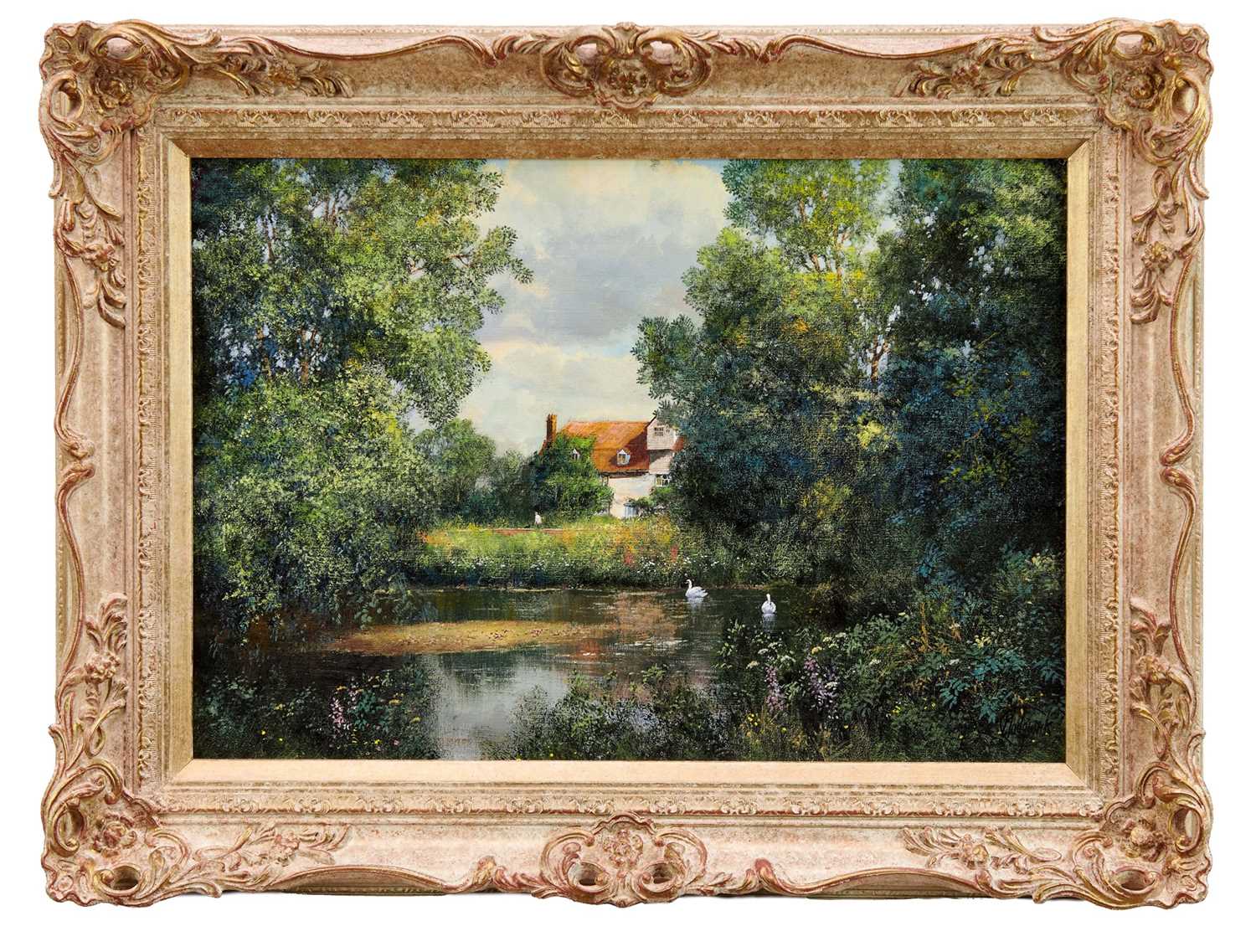 Lot 803 - *Clive Madgwick (1939-2005) oil on canvas - Brundon Mill, signed, framed