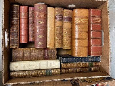 Lot 1717 - Three boxes of decorative bindings