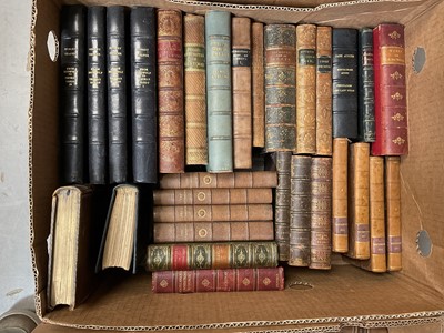 Lot 1717 - Three boxes of decorative bindings