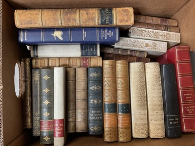 Lot 1717 - Three boxes of decorative bindings