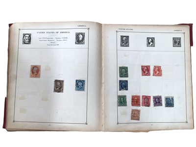 Lot 1526 - Stamps world selection in three Simplex albums, Strand albums, loose pages, packets and covers, all periods, mint and used.  Needs careful checking