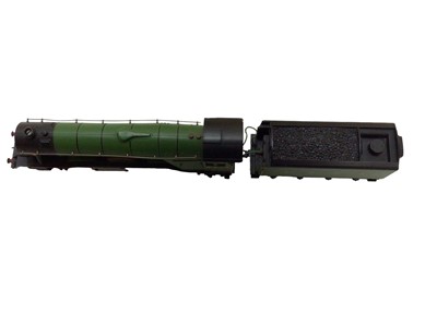 Lot 1980 - Trix OO gauge LNER 4-6-2 tender locomotive "A H Peppercorn" 525, boxed 1186 and LNER 4-6-2 tender locomotive "Flying Scotsman" 4472, box 1180 (2)