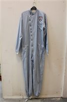 Lot 2002 - 1960s racing drivers' pale blue flameproof one-...