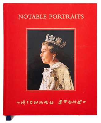 Lot 126 - Richard Stone - Notable Portraits, signed with gift card