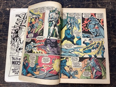 Lot 201 - Marvel Comics Silver Surfer (1968 to 1970). Incomplete run from issue 2 - 18, missing issues 4, 13, 15 and 16. Includes issue 2 the first apperance of Brotherhood of Badoon, issue 3 first apperance...