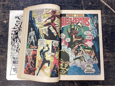 Lot 201 - Marvel Comics Silver Surfer (1968 to 1970). Incomplete run from issue 2 - 18, missing issues 4, 13, 15 and 16. Includes issue 2 the first apperance of Brotherhood of Badoon, issue 3 first apperance...