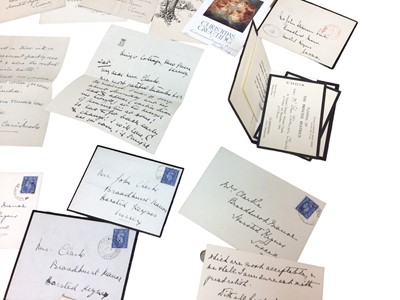 Lot 76 - H.R.H. Princess Beatrice (1857-1944), collection of 1940s wartime letters and Christmas cards