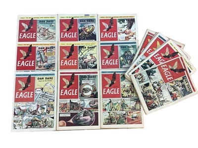 Lot 192 - Eagle Comics (1950-58) Vol 1 #1-52 , Vol 2 #1-26 #31 #38 #47 and a selection comics from Vol 3-9