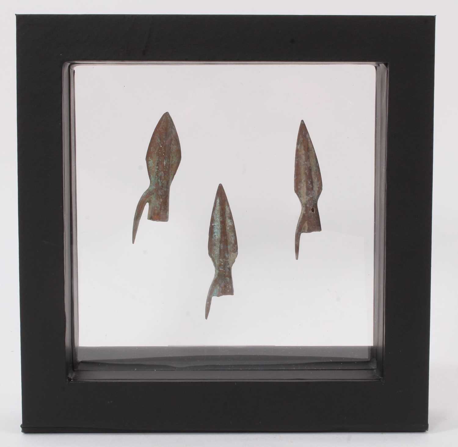 Lot 705 - Group of Ancient Greek bronze arrowheads