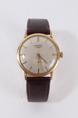 Lot 637 - Douglas Wilmer's Longines wristwatch