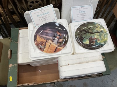 Lot 629 - Lord of the Rings collectors' plates