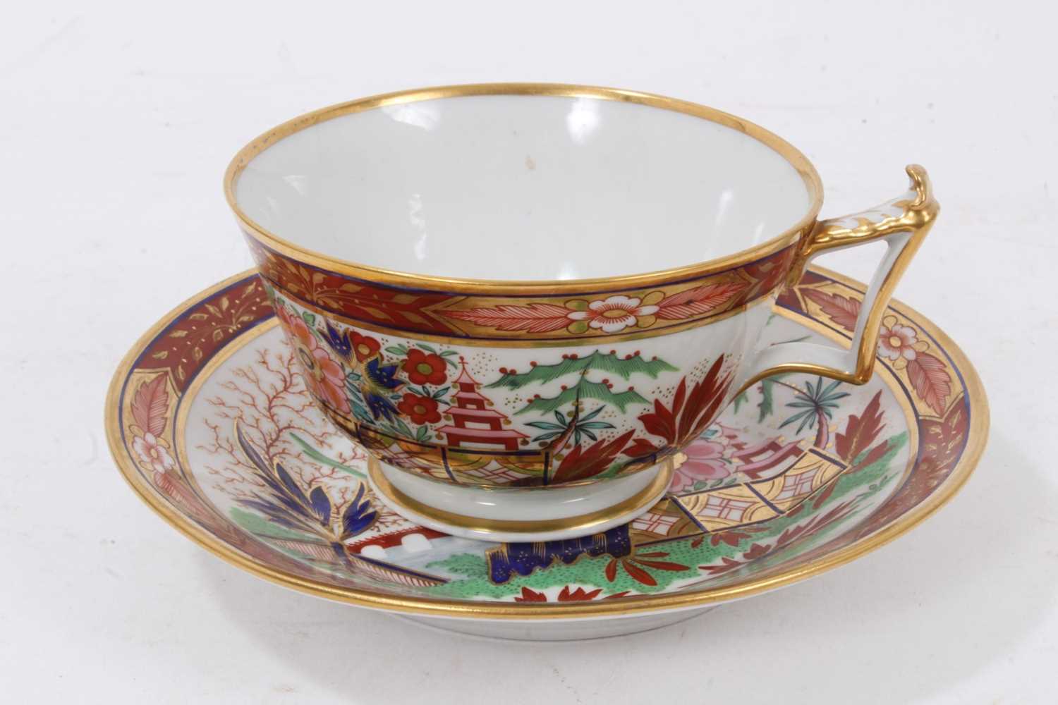 Lot 95 - A Flight, Barr and Barr breakfast cup and saucer, circa 1815