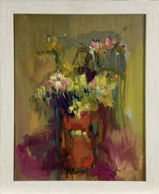 Lot 193 - Annelise Firth (b.1961) oil on canvas - Still Life, signed and dated 2022 verso, 50cm x 40cm, framed