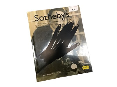 Lot 124 - Sotheby's catalogue 'Collection Litteraire Pierre Leroy'