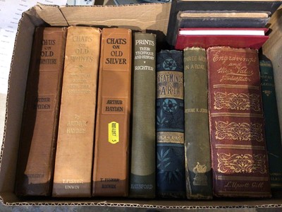 Lot 336 - Small box of books