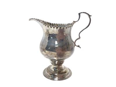 Lot 275 - Georgian silver cream jug