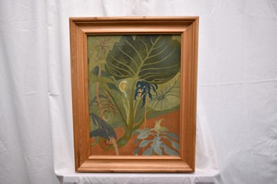 Lot 882 - *Mary Millar Watt (1924-2023) oil on canvas, In the Palm House, Kew, signed and dated '47, 41 x 31cm, framed