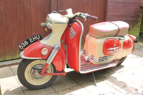 Lot 2001 - 1959 Puch Alpine 150cc scooter Reg No. 538 EHU...