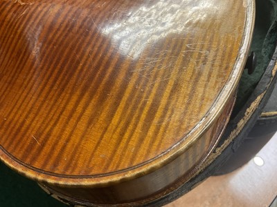 Lot 2219 - Hidalgo violin, in case