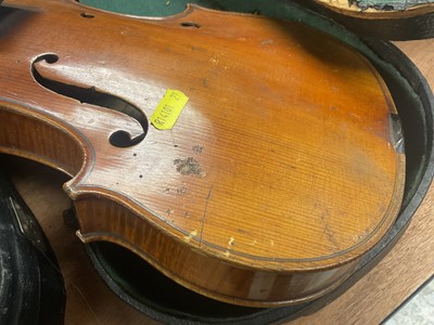 Lot 2219 - Hidalgo violin, in case