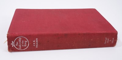 Lot 750 - J. R. R. Tolkien first edition - 'The Return of the King,' signature mark '4' to page 49, together with The Fellowship of the Ring, 1955 fourth impression