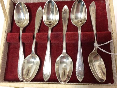 Lot 274 - Selection of miscellaneous silver flatware