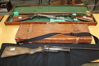 Lot 2873 - Three vintage air rifles - comprising a Webley...