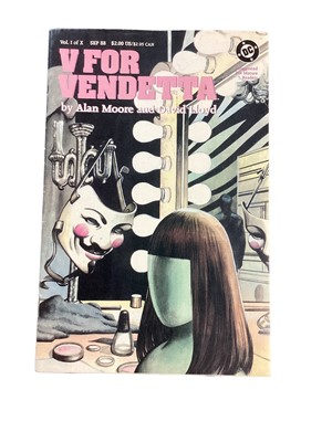 Lot 227 - DC Comics (1988-89) V For Vendetta By Alan Moore and David Lloyd #1-10 Complete Run.