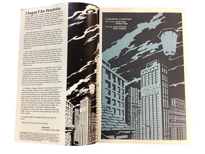 Lot 227 - DC Comics (1988-89) V For Vendetta By Alan Moore and David Lloyd #1-10 Complete Run.