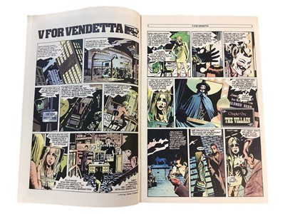 Lot 227 - DC Comics (1988-89) V For Vendetta By Alan Moore and David Lloyd #1-10 Complete Run.
