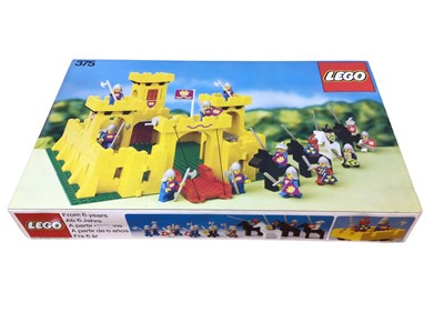 Lot 1 - Lego First Castle Set No.375, in original box and unopened packaging