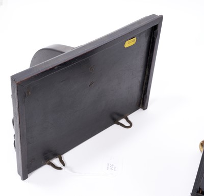 Lot 606 - Regency bracket clock by Ellicott, 17 Sweetings Alley, London, in brass inlaid ebonized case, on ebony bracket