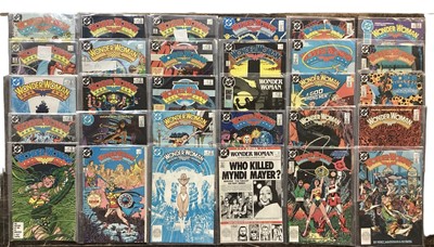 Lot 231 - Wonder Woman (1988-91) DC Comics Vol 2 #1-58 (Missing #46) together with Two annuals