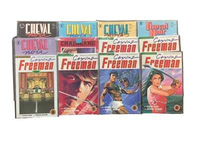 Lot 235 - Group of mixed comics to include The Tick, Dirty Pair, Weather Woman, Trident, Hellraiser, Planet of the Apes, Horobi and others. Approximately 115 comics.
